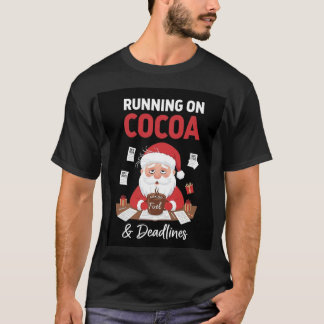 Camiseta de Natal Engraçada Moderna | Design de Pa