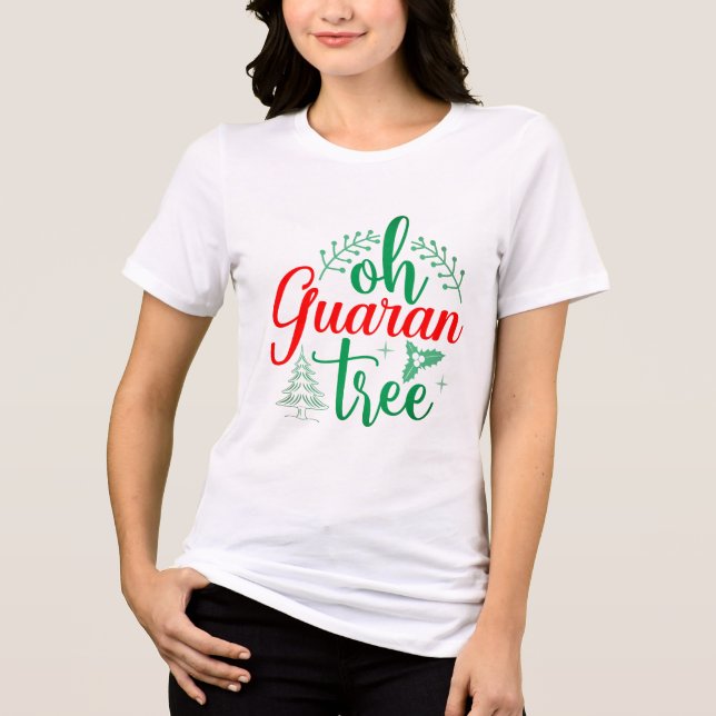 Camiseta de Natal engraçada para animação de féria (Frente)