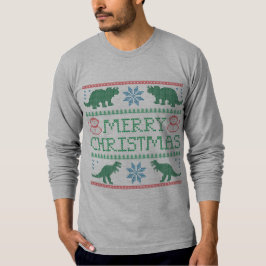 Camiseta de Natal Feia de Capa Longa