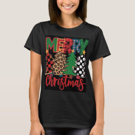 Camiseta de Natal Feliz para Mulheres