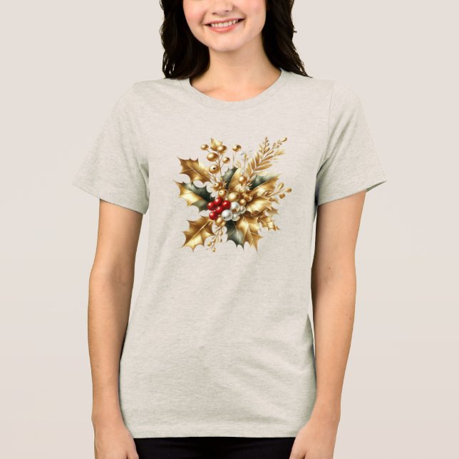 Camiseta de Natal - Feriado Decorativo (Frente)