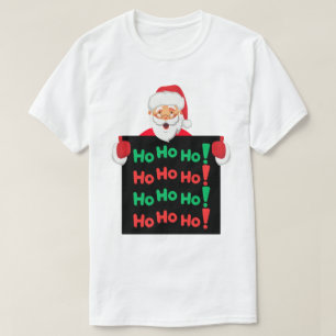 Camiseta de Natal HoHoHo
