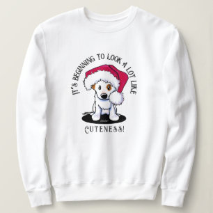 Camiseta de Natal JRT Jack Russell Terrier