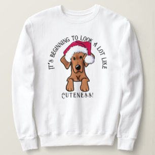 Camiseta de Natal KiniArt Vizsla