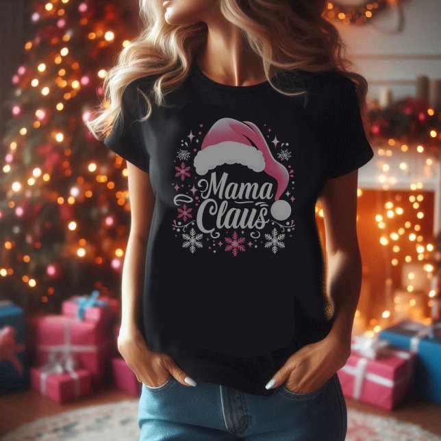 Camiseta de Natal Mama Claus (Criador carregado)