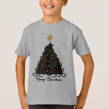 Camiseta de Natal meowy