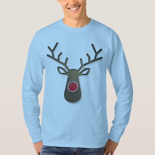 Camiseta de Natal Minimalista (Frente)