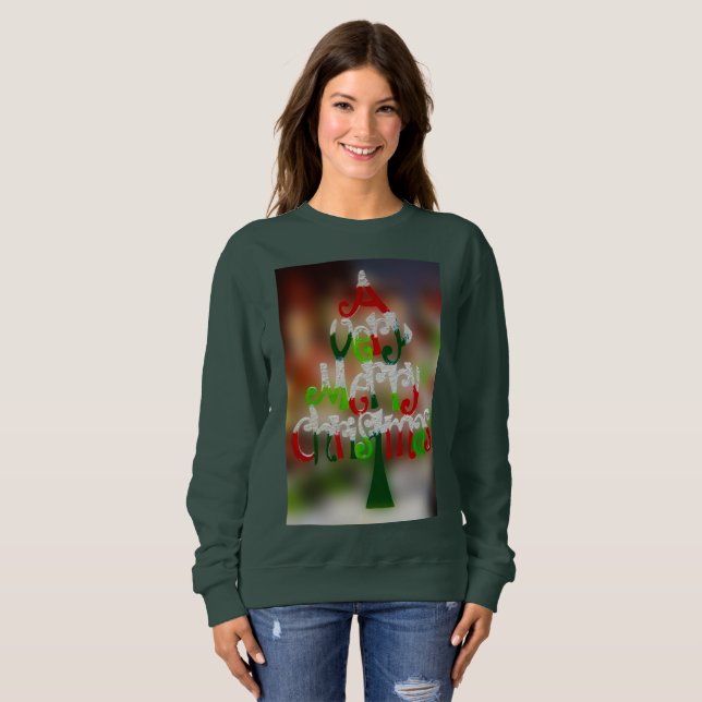 Camiseta de natal muito feliz (Frente Completa)