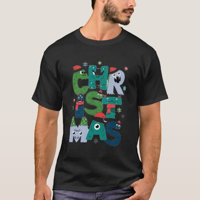 Camiseta de Natal para Homens (Frente)