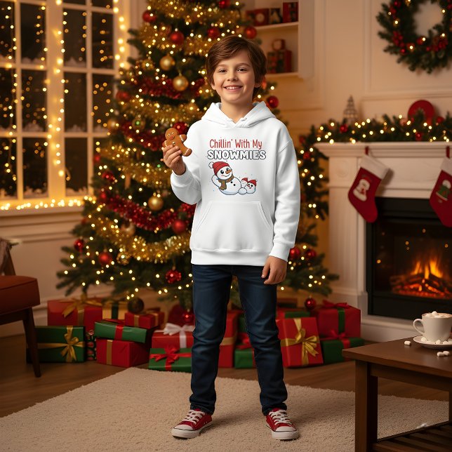 Camiseta de Natal para Meninos | Design de Boneco  (Criador carregado)