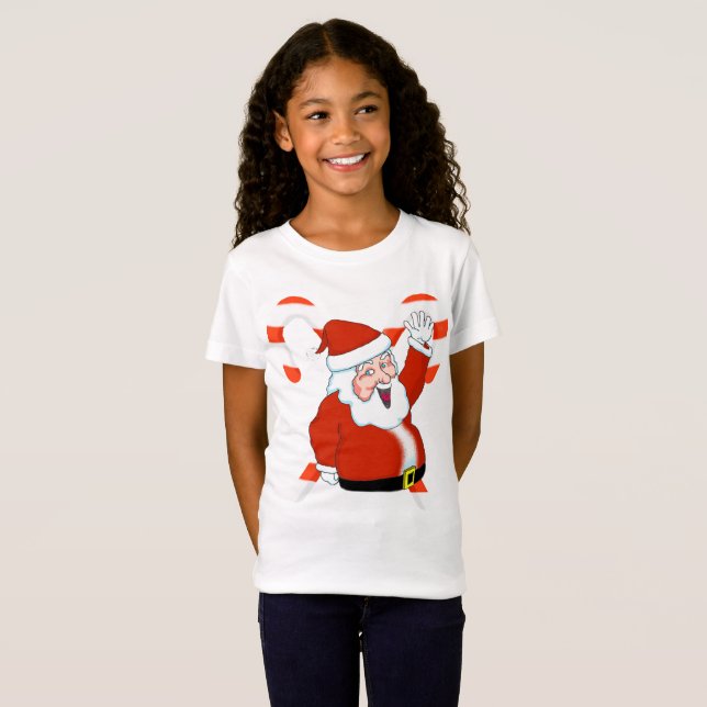 Camiseta de Natal para Papais noeis (Frente Completa)