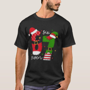 Camiseta de Natal Pernas de Elfo Engraçadas – Féri