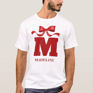 Camiseta de Natal Personalizada da Família com Nom