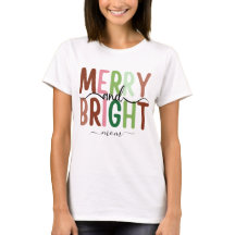 Camiseta de Natal personalizável