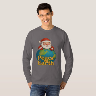 Camiseta de Natal Presente de Férias do Papai Noel