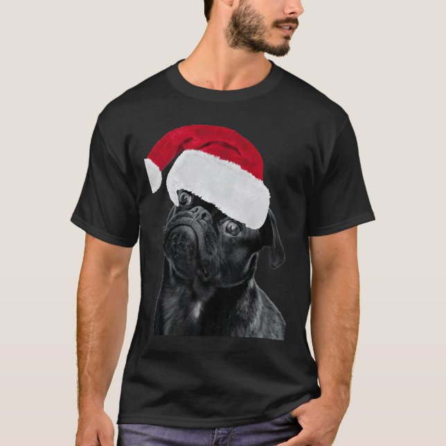 Camiseta de Natal PUG, 731 (Frente)