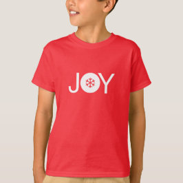 Camiseta de Natal Red e White Kids
