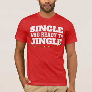 CAMISETA DE NATAL SINGLE READY TO JINGLE