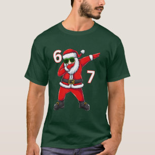 Camiseta de Natal Six Seven Dabbing Santa Meme