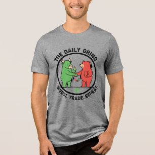 Camiseta de Negociação de Mercado de Ações Daily H
