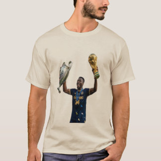 Camiseta De noites europeias a palcos mundiais, ele conquis