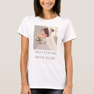 camiseta de noiva