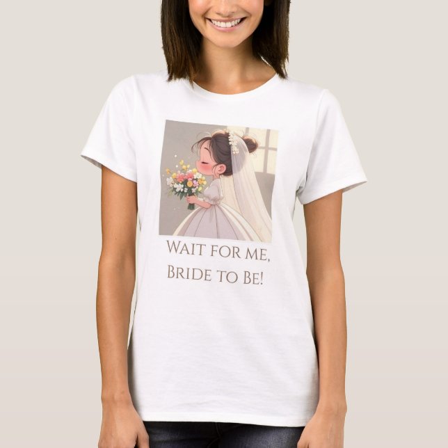 camiseta de noiva (Frente)
