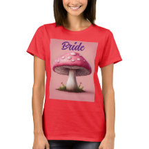 Camiseta de Noiva de Cogumelo