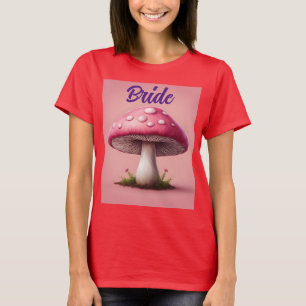 Camiseta de Noiva de Cogumelo