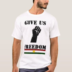 Camiseta Dê-nos a liberdade