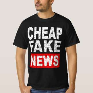 Camiseta de notícias falsas barata - Teto para crí
