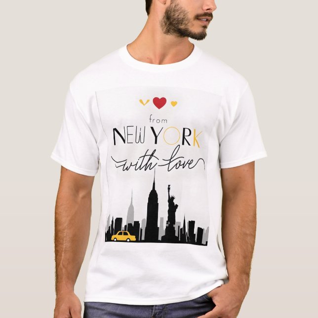 Camiseta De Nova Iorque, com amor - Coney Island Vibes (Frente)