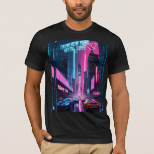 Camiseta De Nova Iorque, com amor - Orgulho NYC Negrito