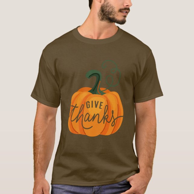 Camiseta Dê Obrigados Pumpkin (Frente)