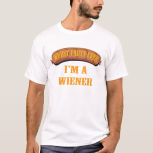 Camiseta De Oktoberfest do Wurst do partido t-shirt nunca