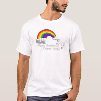 Camiseta De onde os arcos-íris vêm