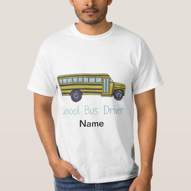Camiseta de ônibus escolar (Frente)