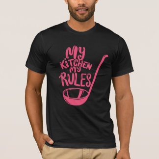 Camiseta de Organização de Cozinha Fofa | etiqueta