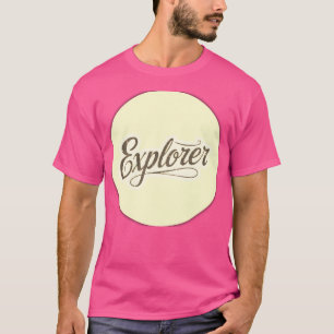 Camiseta De Ouro Gloom Vintage Explorers Eerie Radia