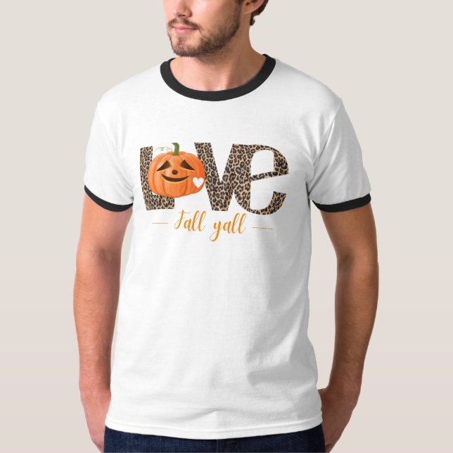 Camiseta de outono estética Cozy Fall (Frente)