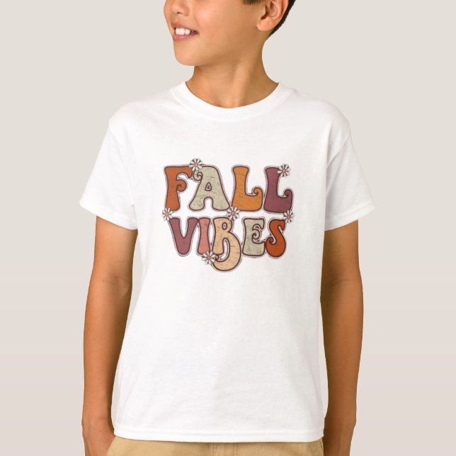 Camiseta de outono estética Cozy Fall (Frente)