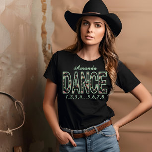 Camiseta de Padrão de Natal Ocidental do País