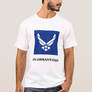 Camiseta de Pai de Militar da Força Aérea dos EUA