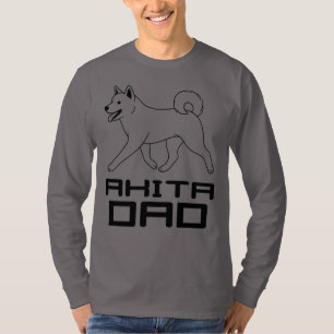 Camiseta de Pai do Akita