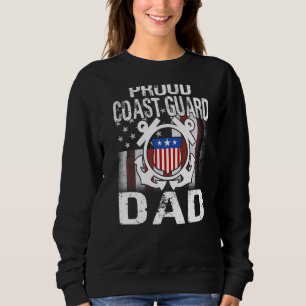 Camiseta de Pai Orgulhoso da Guarda Costeira Veter