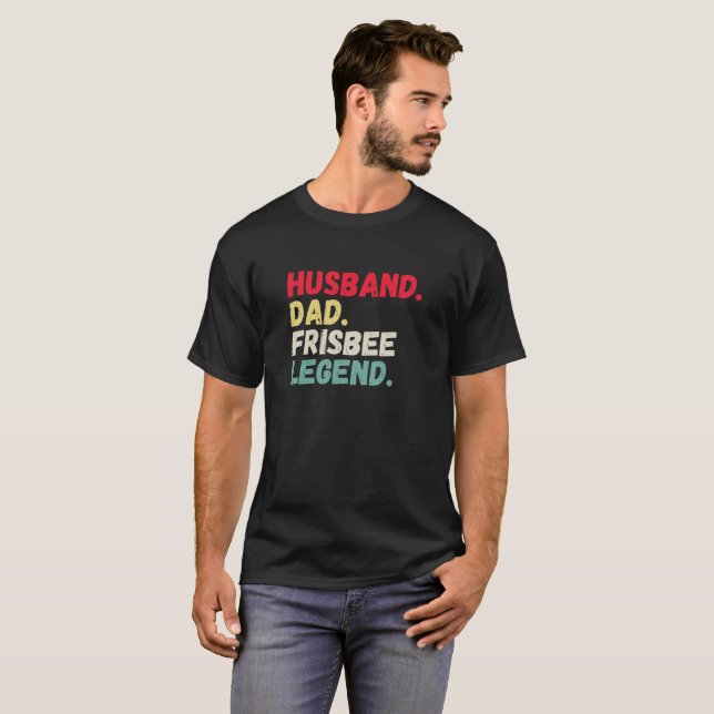 Camiseta de pai para marido retro-camiseta (Frente Completa)