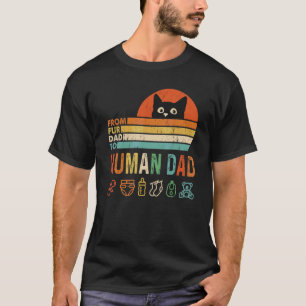Camiseta De Pai Peludo Para Pai Humano Anúncio de Gravidez