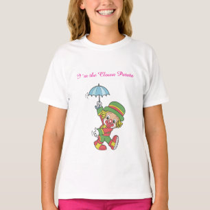 Camiseta de palhaço brincalhão