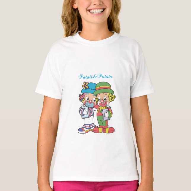 Camiseta de palhaço duplo (Frente)