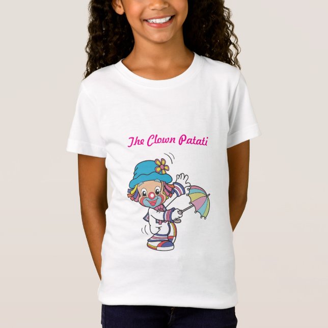 Camiseta de palhaço fofo (Frente)